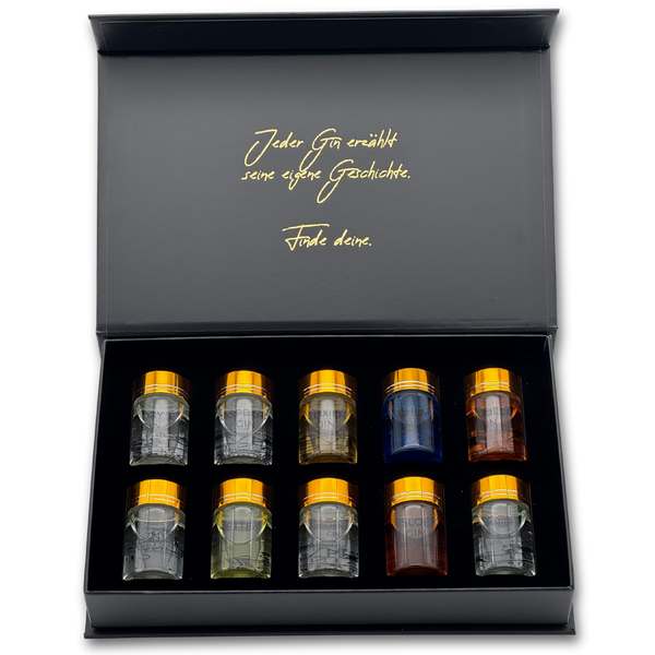 V-SINNE Gin Tasting Box - 10 Sorten