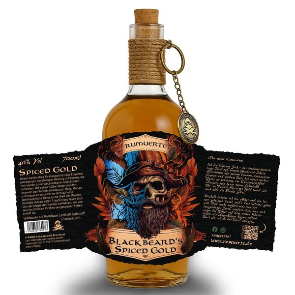 Blackbeards Spiced Gold 700ml 40% Vol.