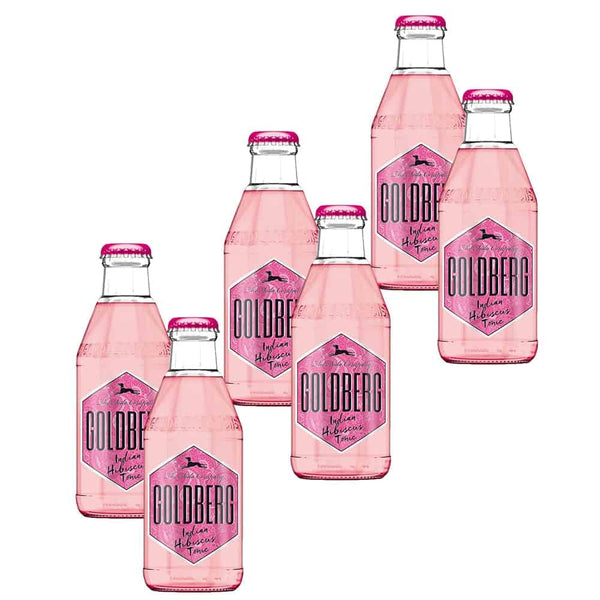 6x200 ml Goldberg Indian Hibiscus Tonic Water