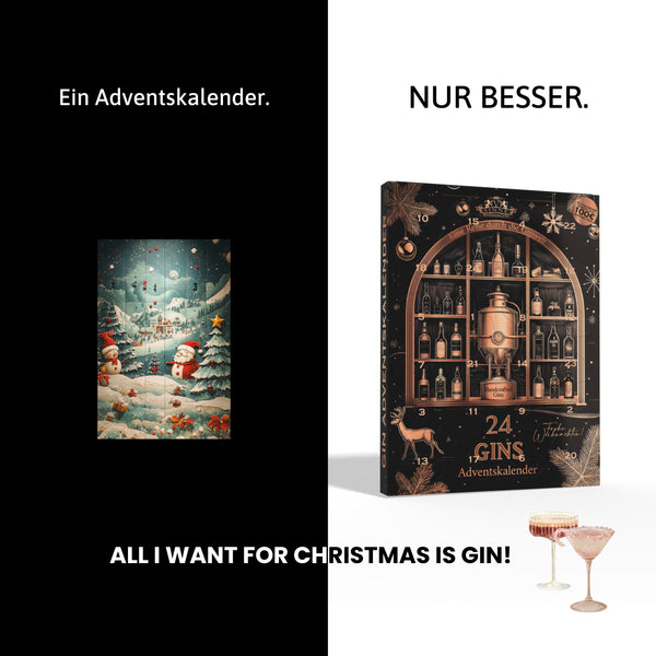 V-SINNE Gin Adventskalender - 24 Gins