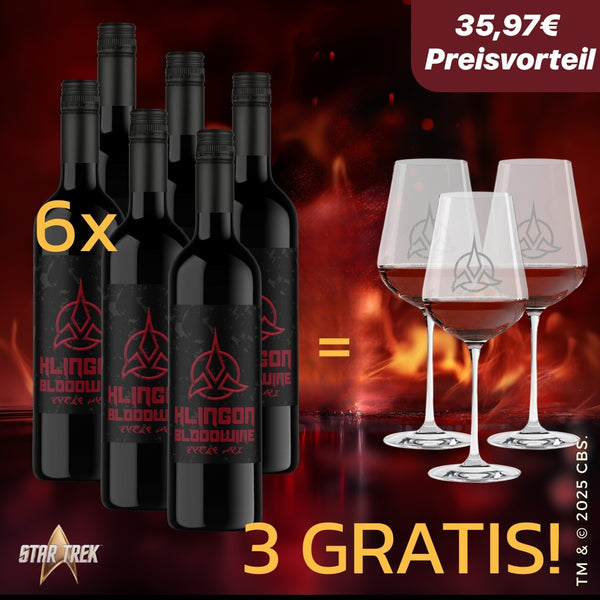 V-SINNE Klingon Bloodwine - 750 ml
