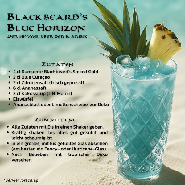 Blackbeards Spiced Gold 700ml 40% Vol.