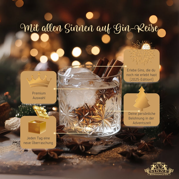 V-SINNE Gin Adventskalender Nr. 2 - 24 Gins