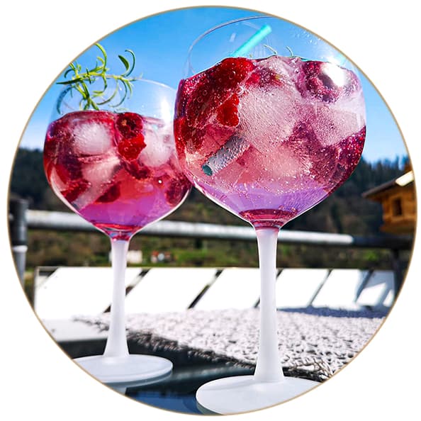 Gin Tonic Cherry Blossom