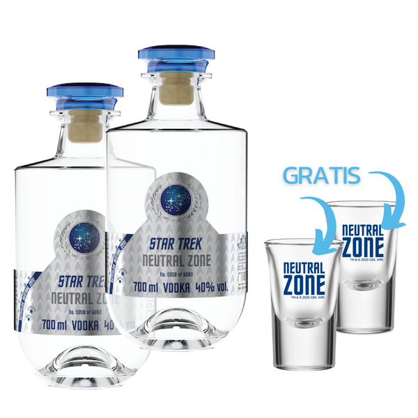 V-SINNE Star Trek Neutral Zone Vodka 700 ml 40% vol.