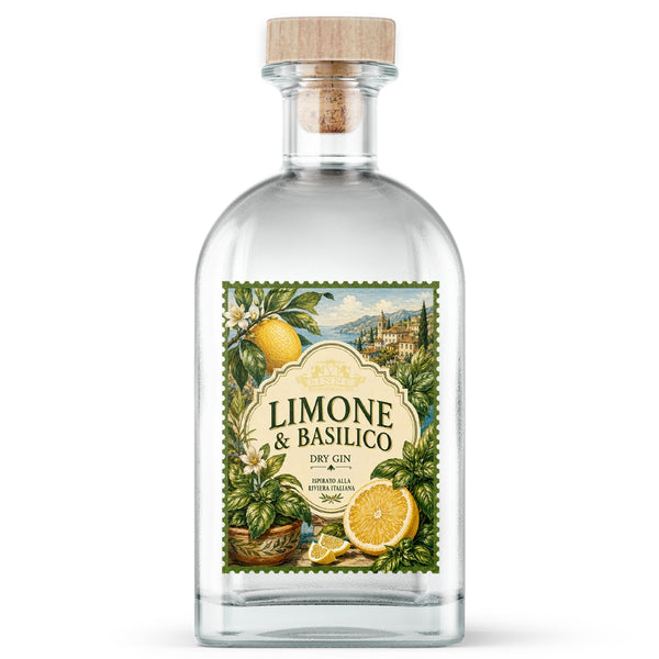 V-SINNE Limone & Basilico Dry Gin 500ml 40% vol.