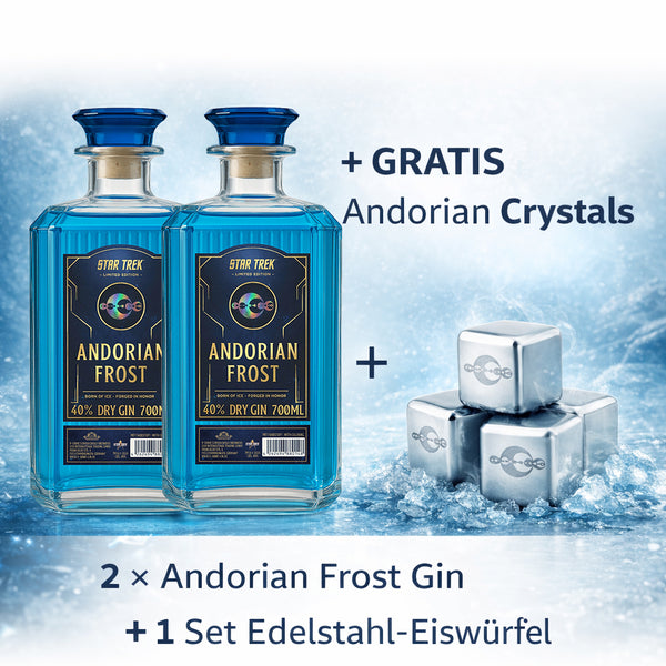 V-SINNE Star Trek Andorian Frost Dry Gin 700ml 40% vol.