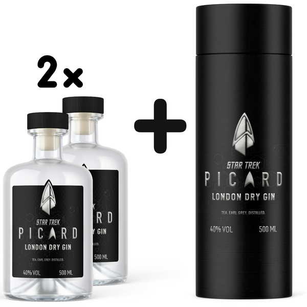 V-SINNE Star Trek Picard Earl Grey Gin 500ml 40% vol.