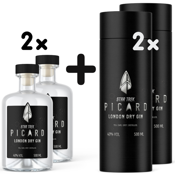 V-SINNE Star Trek Picard Earl Grey Gin 500ml 40% vol.