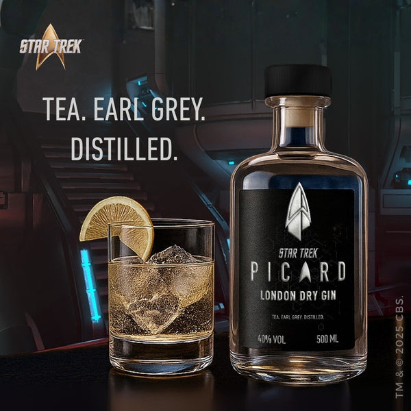 V-SINNE Star Trek Picard Earl Grey Gin 500ml 40% vol.