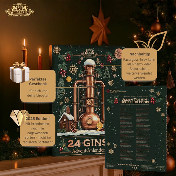 V-SINNE Gin Adventskalender Nr. 2 - 24 Gins