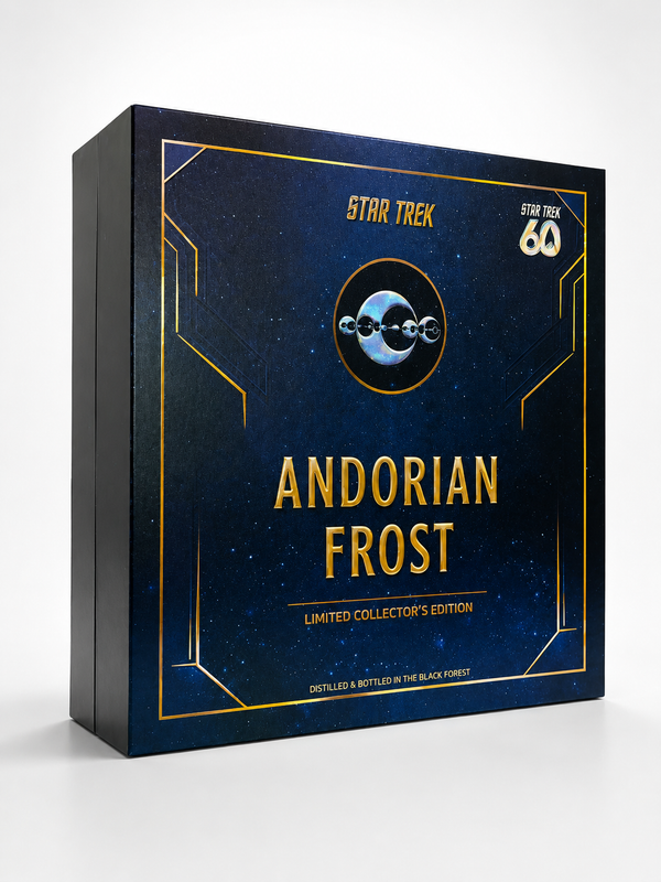 V-SINNE Star Trek Andorian Frost Dry Gin 700ml 40% vol.