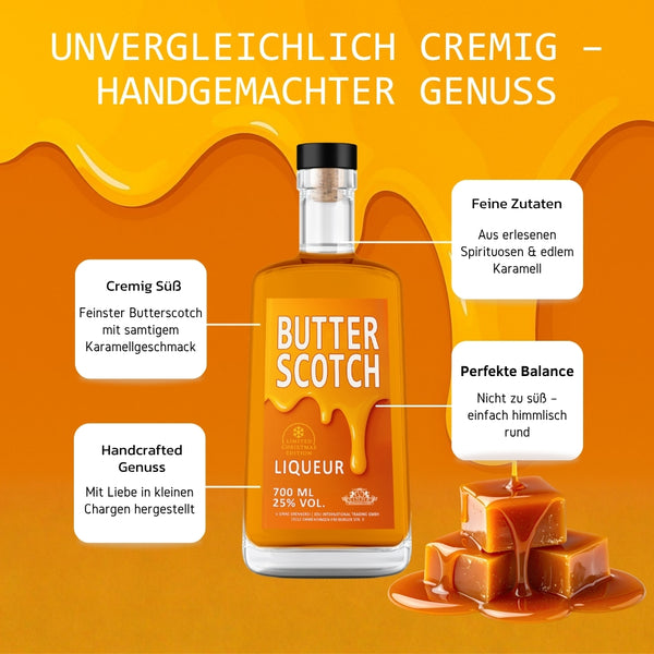 V-SINNE Butterscotch Likör Christmas Edition 25% vol. 700ml