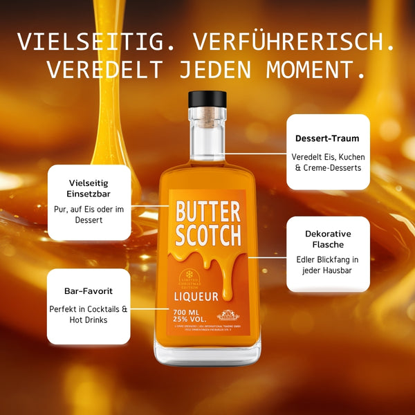 V-SINNE Butterscotch Likör Christmas Edition 25% vol. 700ml