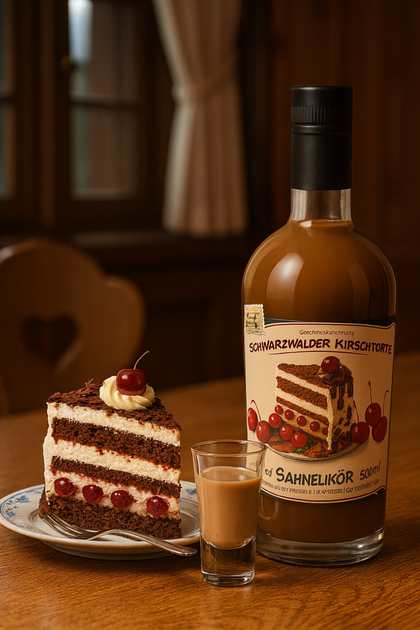 V-SINNE Likör Schwarzwälder Kirschtorte 20% vol. 500ml