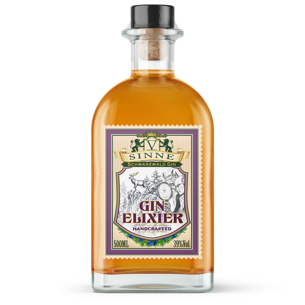 fünf V-sinne Gin Elixier aus der manufaktur