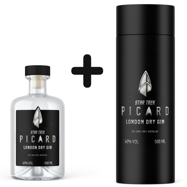 V-SINNE Star Trek Picard Earl Grey Gin 500ml 40% vol.