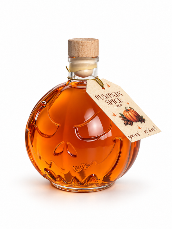 V-SINNE Pumpkin Spice Likör - Kürbislikör 17% vol. 500 ml