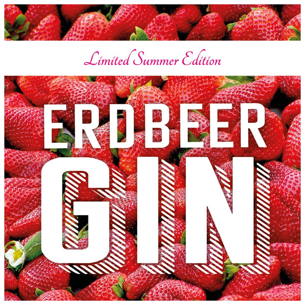 V-SINNE Erdbeer Gin | Limited Summer Edition | 700ml | 40% vol.