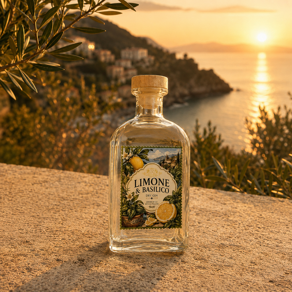 V-SINNE Limone & Basilico Dry Gin 500ml 40% vol.