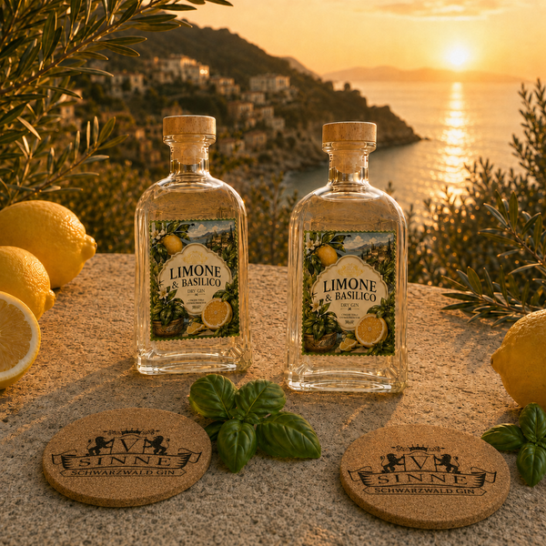V-SINNE Limone & Basilico Dry Gin 500ml 40% vol.