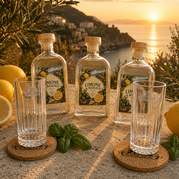 V-SINNE Limone & Basilico Dry Gin 500ml 40% vol.