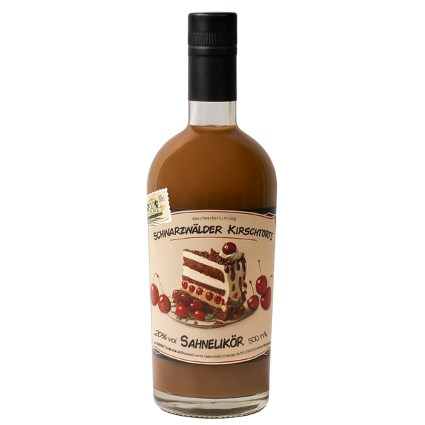 V-SINNE Likör Schwarzwälder Kirschtorte 20% vol. 500ml