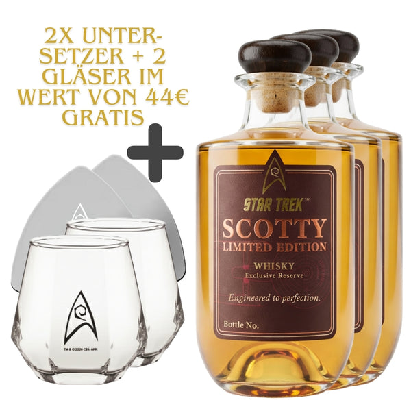V-SINNE Star Trek Scotty Whisky 700ml 40% vol.