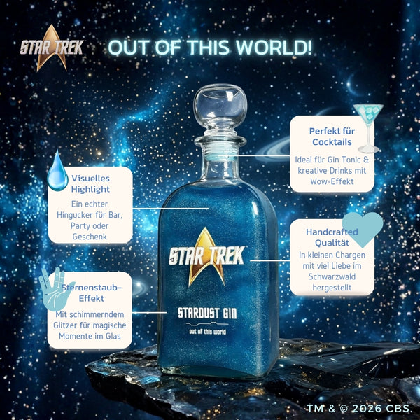 V-SINNE Star Trek Stardust Gin Collectors Edition 500ml 40% vol.