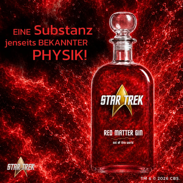 V-SINNE Star Trek Red Matter Gin Collectors Editions 500ml 40% vol.