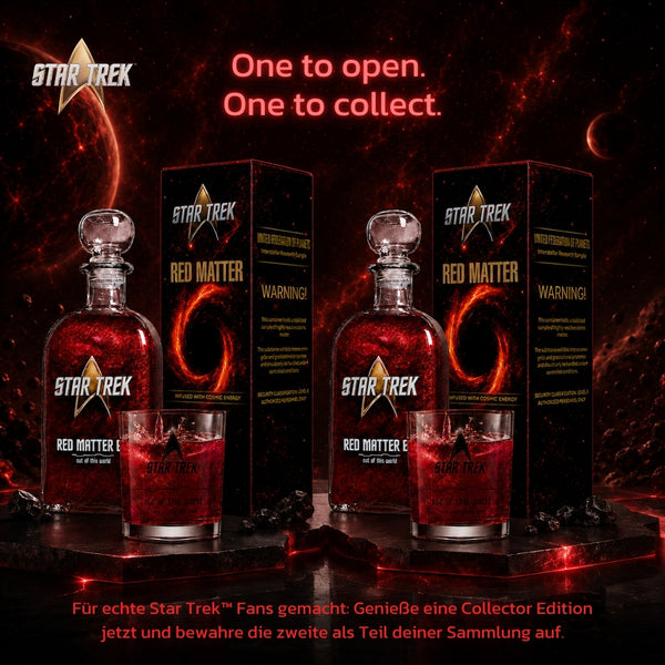 V-SINNE Star Trek Red Matter Gin Collectors Editions 500ml 40% vol.