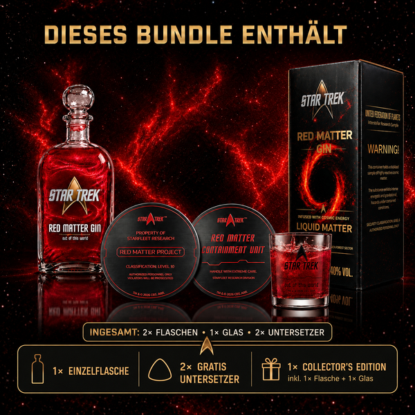 V-SINNE Star Trek Red Matter Gin Collectors Editions 500ml 40% vol.