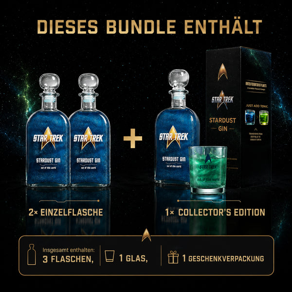 V-SINNE Star Trek Stardust Gin Collectors Edition 500ml 40% vol.