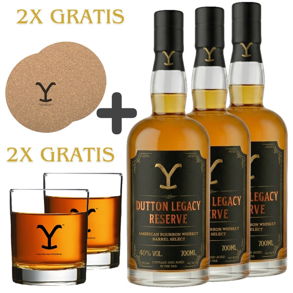 V-SINNE x Y™ DUTTON RANCH - Kentucky Bourbon Whiskey 700ml 40% vol.