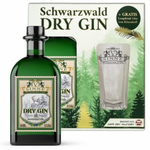 V-SINNE Dry Gin Geschenkset mit Ritzenhoff V-SINNE Longdrink Glas